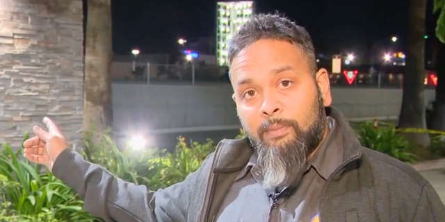 Good Samaritan Shiraz Deayal jumped into action to help an injured CHP officer in West Covina.