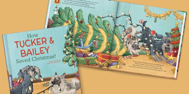 Get your furry friend involved this holiday season by customizing a book that showcases them as the hero of Christmas.