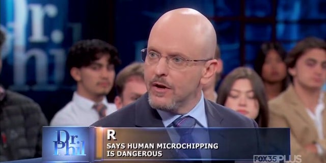 A critic of microchipping humans offered his opinions on an episode of Dr. Phil.