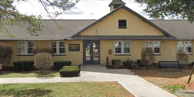 The Dedham Public Library Endicott Branch in Massachusetts.