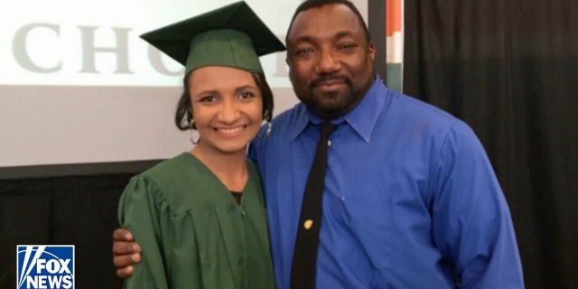 Robinson still has the voicemail her father left her before he died — reminding her to apply for a Folds of Honor scholarship.