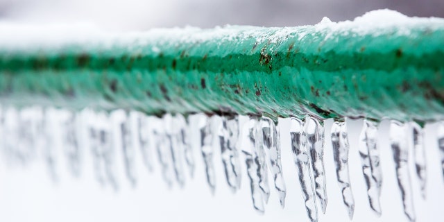 Frost may accumulate on the frozen part of the pipe, a plumbing expert told Fox News Digital.