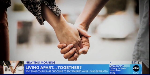 "Living apart together" segment on ABC's Good Morning America