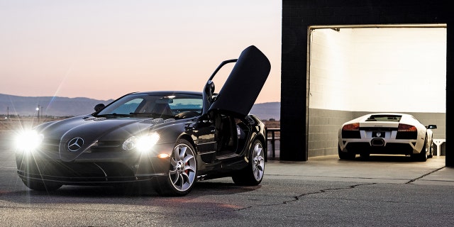 The Mercedes-Benz SLR and Lamborghini Murcielago were supercar contemporaries.