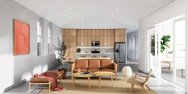ICON 3D neighborhood home interior