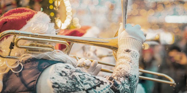 Christmas song and carols are performed around the world during the month of December.