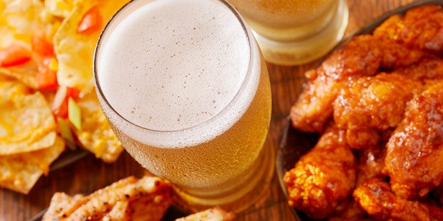 A beer with wings. Customers in 2022 were particular about washing down their meals with just the right beverage.