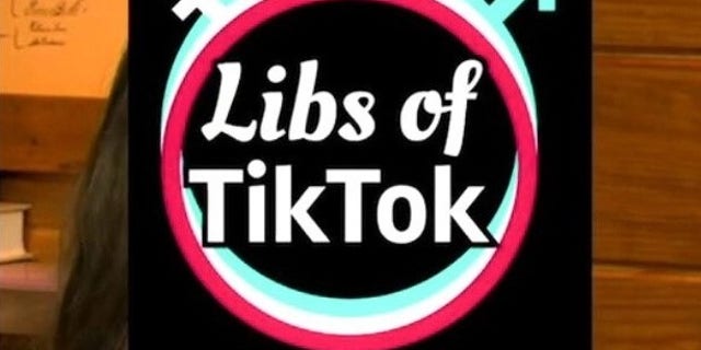 Het gezicht achter de 'Libs of TikTok' Twitter onthulde haar gezicht op Fox Nation's 'Tucker Carlson Today'.