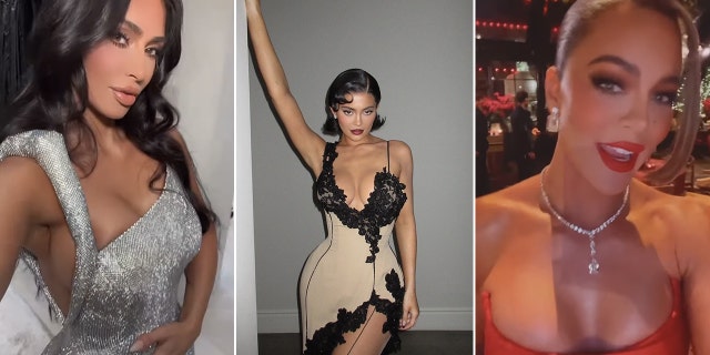 The Kardashians hosted their annual Christmas Eve holiday party and several stars showed up.