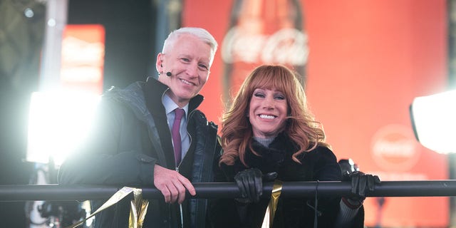Kathy Griffin was fired from co-hosting CNN's New Year's Eve coverage with Anderson Cooper in 2017. 