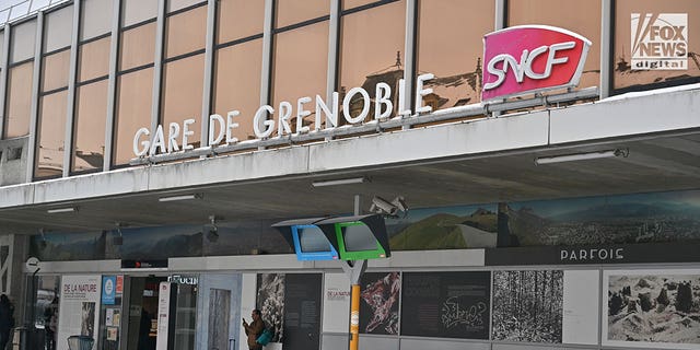 General view of the Grenoble train station in Grenoble, France on Dec. 13, 2022. 