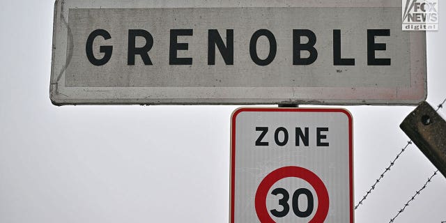 General view of Grenoble city limits in Grenoble, France on Dec. 13, 2022. 