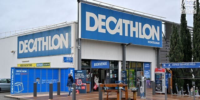 Montelimar Decathlon Sports Good Store. Landmarks related to missing American student Ken Deland in Montelimar, France on December 14, 2022. 