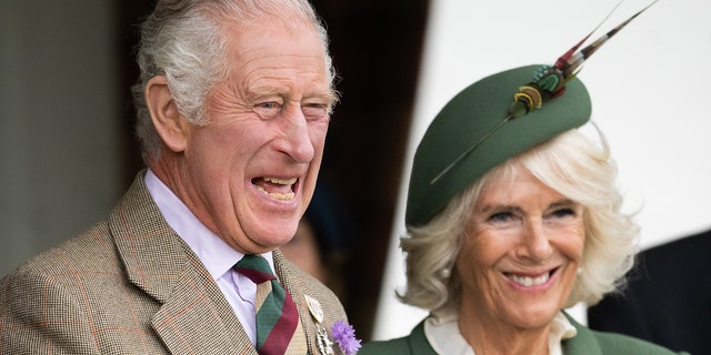 King Charles III shared holiday wishes with  Camilla Parker Bowles.