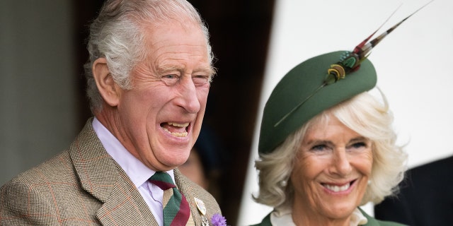 King Charles and Camilla Parker Bowles at Braemar Games in Scotland