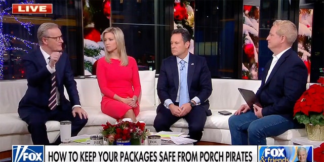 CyberGuy Kurt Knutsson joined "Fox and Friends" on Monday morning to discuss ways to prevent holiday packages from being stolen right off the front porch. 