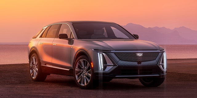 The Lyriq is Cadillac's first all-electric model.