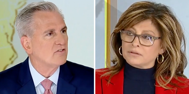 House Minority Leader Kevin McCarthy Joins Fox News "Sunday morning futures" With host Maria Bartiromo.