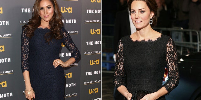 Meghan Markle and Kate Middleton once wore the same Diane von Furstenberg dress.