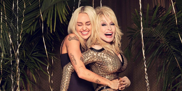 Miley Cyrus and Dolly Parton will co-host a special New Year's Saturday night.