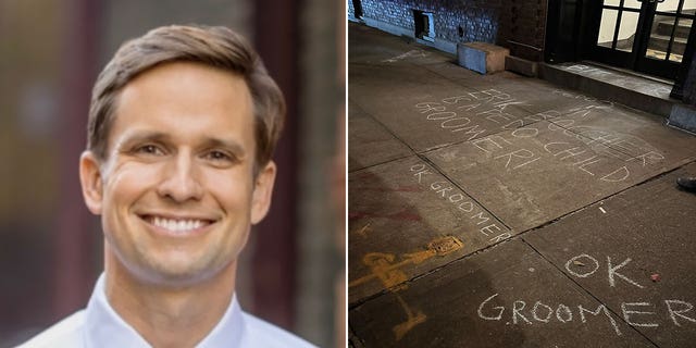 New York City Council Member Erik Bottcher said his office and apartment building were targeted with anti-LGBTQ vandalism. 