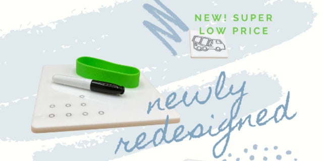 Keep the kids entertained during a long road trip or a quick trip to the store with the PlayGo Board that can be used in a variety of ways.