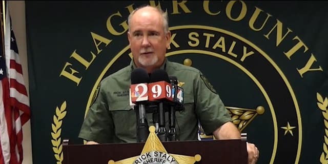 Flagler County Sheriff Rick Staly announces results of Operation 'Santa's Naughty Lil Sellers.'