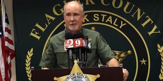 Flagler County Sheriff Rick Staly announces results of Operation 'Santa's Naughty Lil Sellers.'