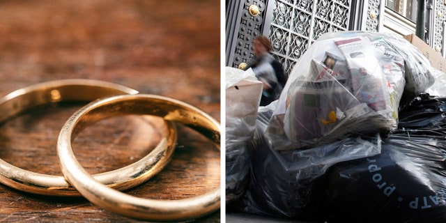 Amazing recovery: New Hampshire man rescues wedding rings from 20 tons of trash