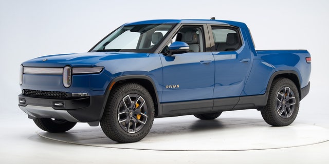 The Rivian R1T weighs approximately 7,000 pounds.