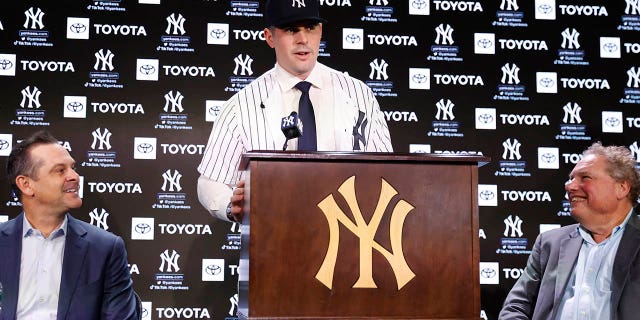 Carlos Rodon at press conference