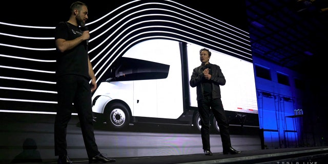 The Tesla Semi has less aerodynamic drag than some other semis.