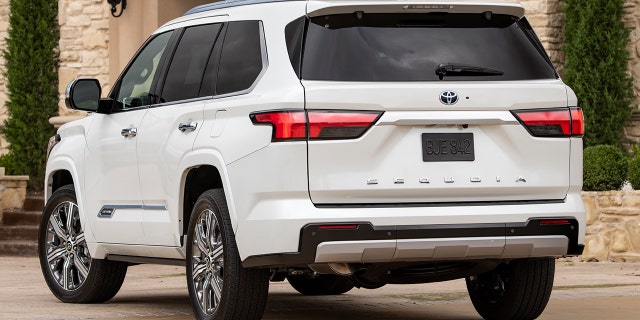 The Sequoia uses a solid rear axle design.