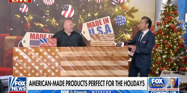 Metal Art of Wisconsin is an all-American company that makes handcrafted American flags.