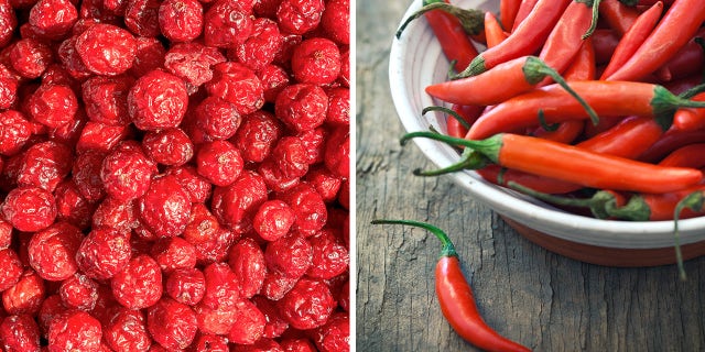 sour cherry/serrano pepper