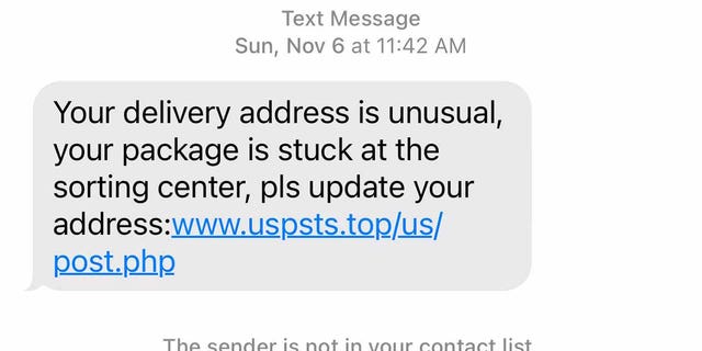 If you receive a text that mentions a package delivery, you may be likely to easily fall for a scam.