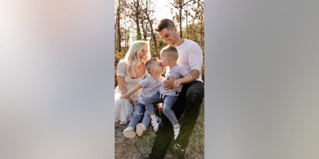 Pasqua is the mother of the two twin boys — and said they love to help out around the house.