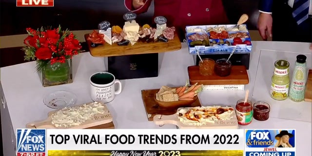 Some 2023 trends will be "elevated" versions of 2022's trends, such as the flavored butter board and a "snackle" box of charcuterie.