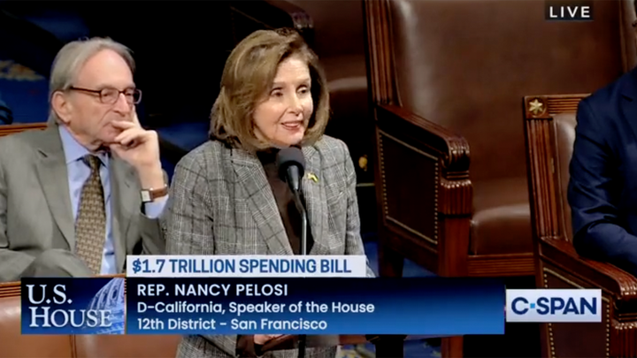Pelosi mocked for wishing Americans a ‘Happy Shwanza’ during final speech as House Speaker: ‘Shawarma?’ Pelosi mocked for wishing Americans a ‘Happy Shwanza’ during final speech as House Speaker: ‘Shawarma?’