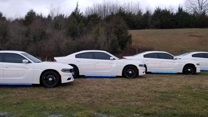 Knox County Sheriff's Office vehicles