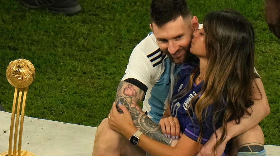 Lionel Messi Wife Antonela Roccuzzo Fetes World Cup in Louis