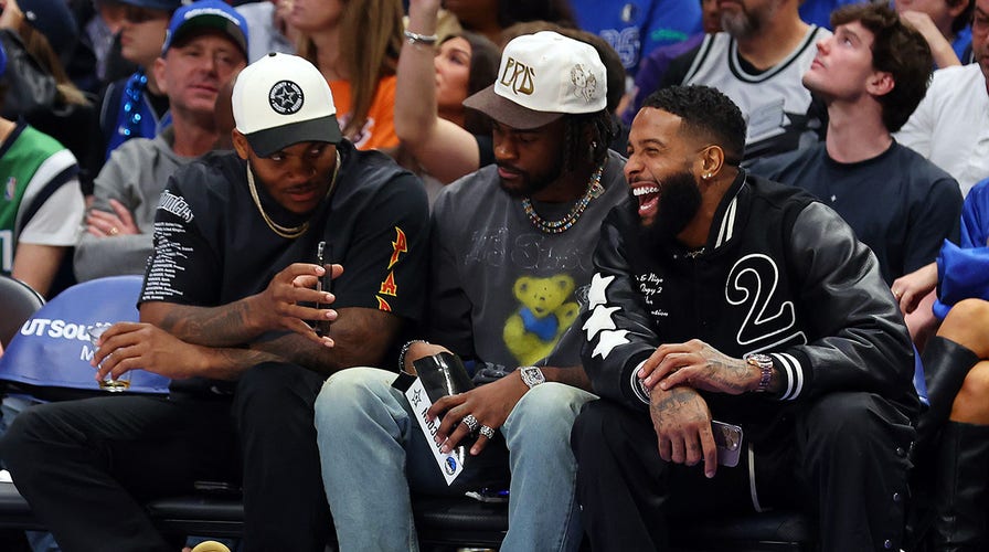 Cowboys stars, Odell Beckham Jr. attend Mavs' game; Jerry Jones