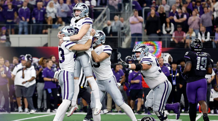 No. 13 Kansas State Stuns No. 3 TCU In Big 12 Championship OT Thriller ...