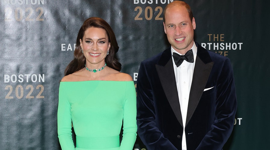 shampoo brænde fotoelektrisk Prince William and Kate Middleton arrive at star-studded Earthshot Prize  Awards in Boston | Fox News