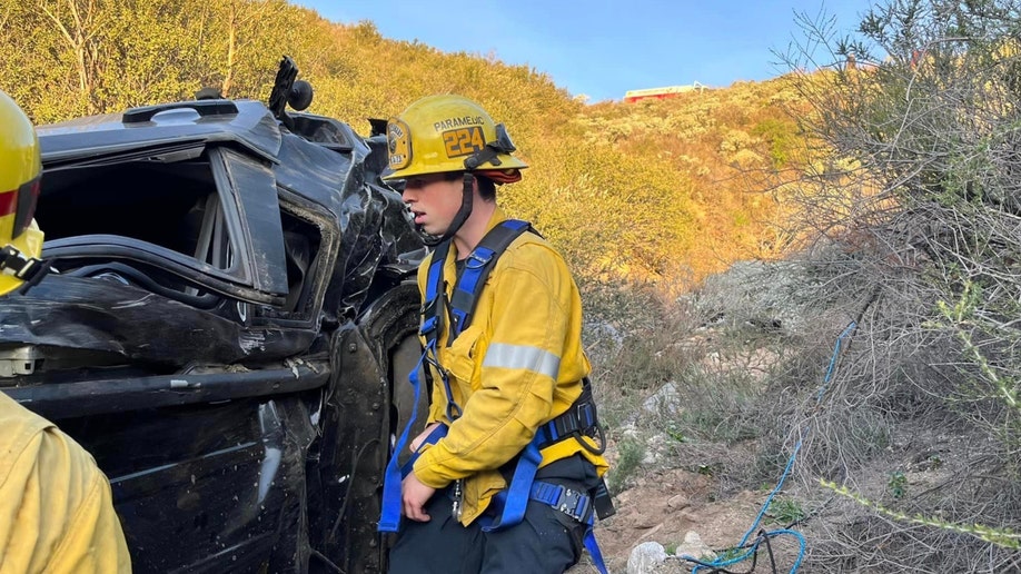 A San Bernardino County firefighter