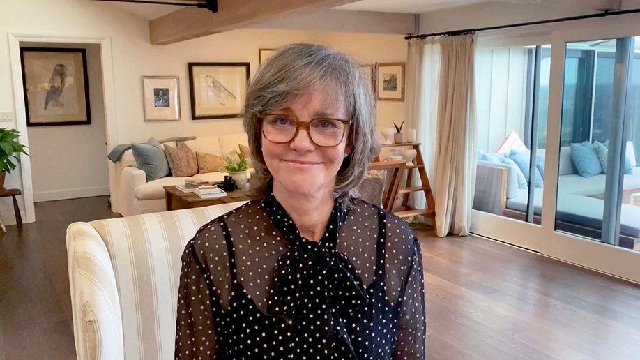 Sally Field during a virtual appearance