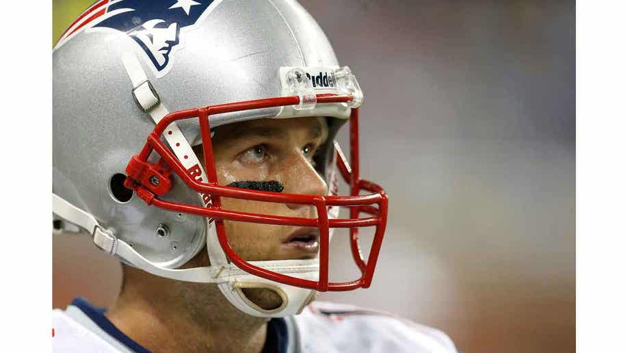 Tom Brady during a New England Patriots game