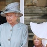 Pope Benedict with Queen Elizabeth II