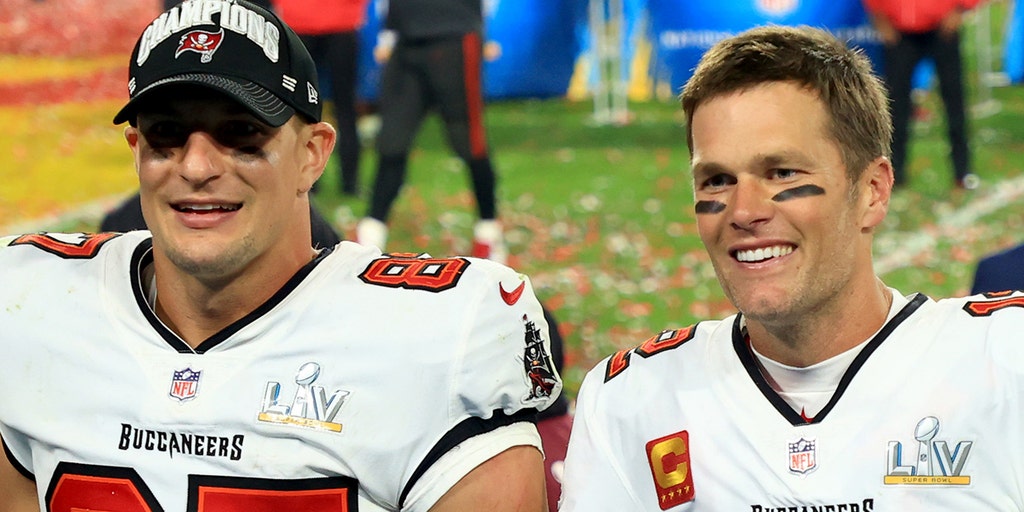 Rob Gronkowski jokes Tom Brady cried to get him to join Tampa Bay  Buccaneers 