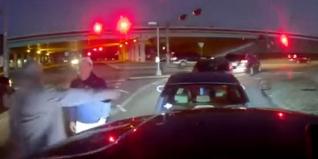 Houston Police release video of suspect delivering vicious punch to driver in ‘road rage incident’